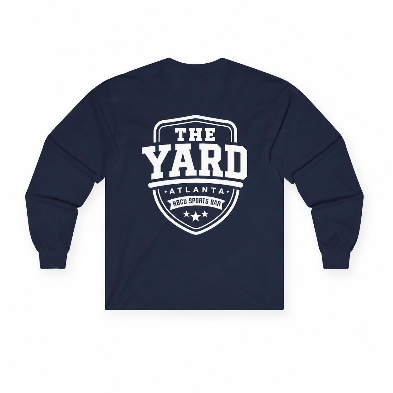 the yard atlanta logo long sleeve tee
